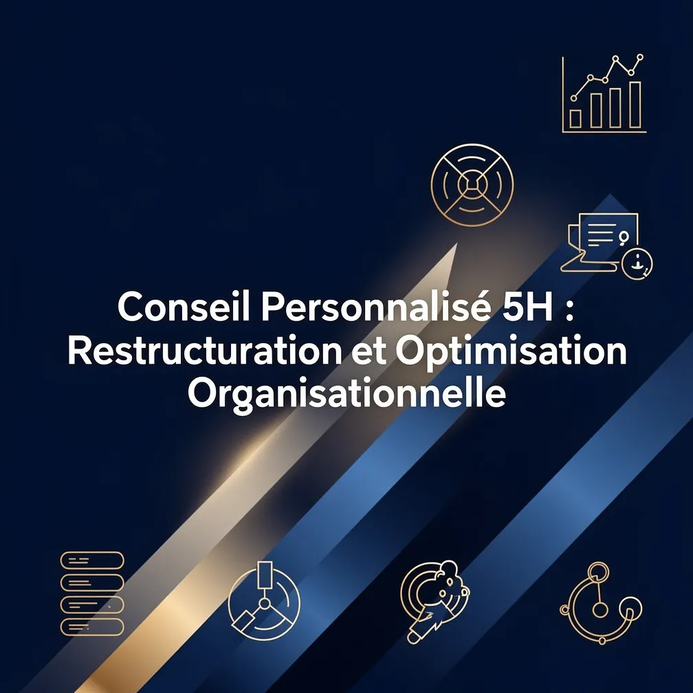 Conseil Personnalisé 5H : Restructuration et Optimisation Organisationnelle