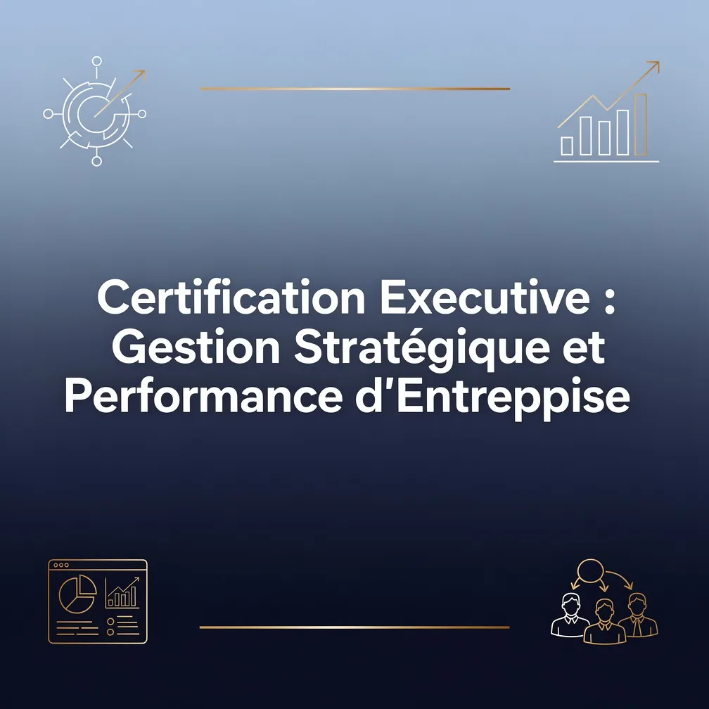 Certification Executive : Gestion Stratégique et Performance d'Entreprise
