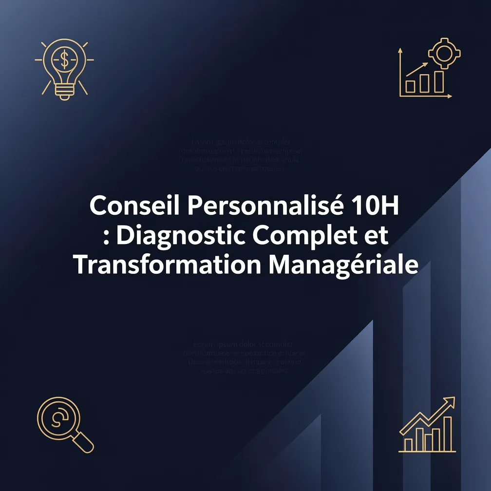Conseil Personnalisé 10H : Diagnostic Complet et Transformation Managériale